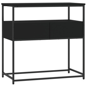 Mesa consola 75x40x75 cm derivados de madeira preto H