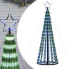 LED Árvore de Natal 275 LEDs Azul 180 cm 2