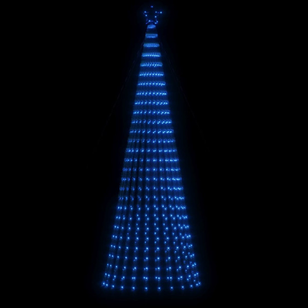 Árbol de Navidad cono de luz 688 LEDs azul 300 cm M 3