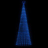 Árvore de Natal cone de luz 688 LEDs azul 300 cm 3