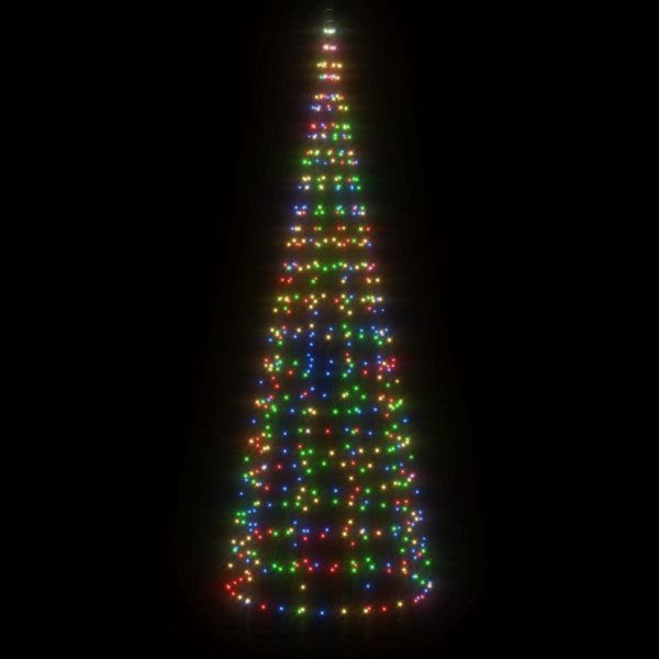Árvore de Natal na bandeira 550LED cores 300 cm M 3
