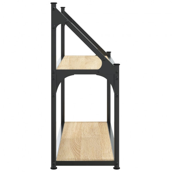 Estantería de pared madera ingeniería roble Sonoma 60x21x51 cm M 5