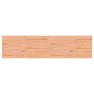 Tablero de banco de trabajo madera maciza de haya 220x55x2.5 cm H