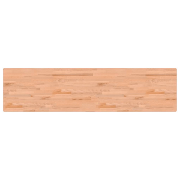 Tablero de banco de trabajo madera maciza de haya 220x55x2.5 cm M 2