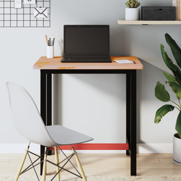 Tablero de banco de trabajo madera maciza de haya 80x55x2.5 cm D