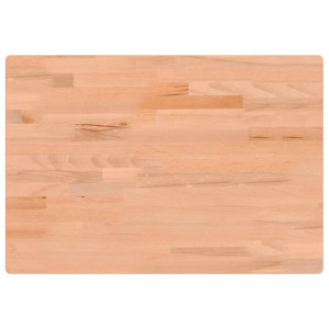 Tablero de banco de trabajo madera maciza de haya 80x55x2.5 cm H