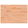 Tablero de banco de trabajo madera maciza de haya 80x55x2.5 cm 2