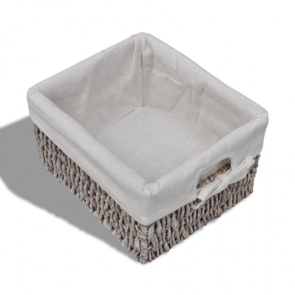 Mueble de madera de almacenaje con 3 cestas marrón M 5