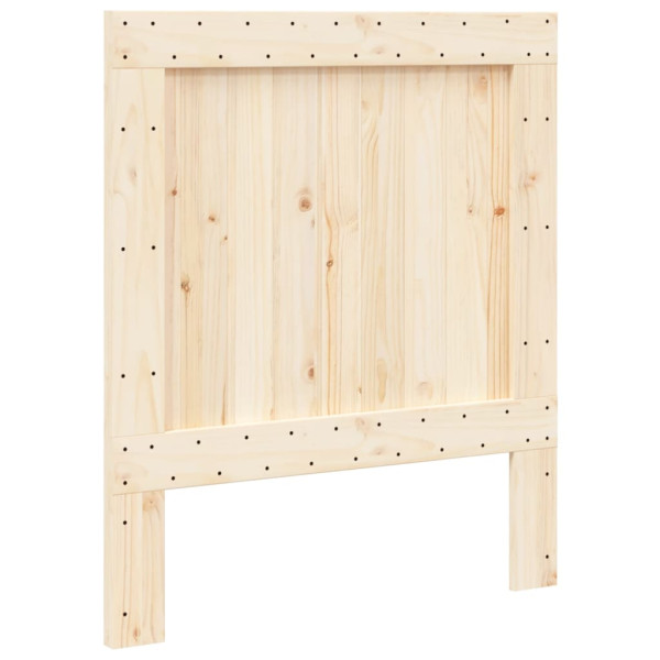 Cabecero de madera maciza de pino 90x104 cm M 2