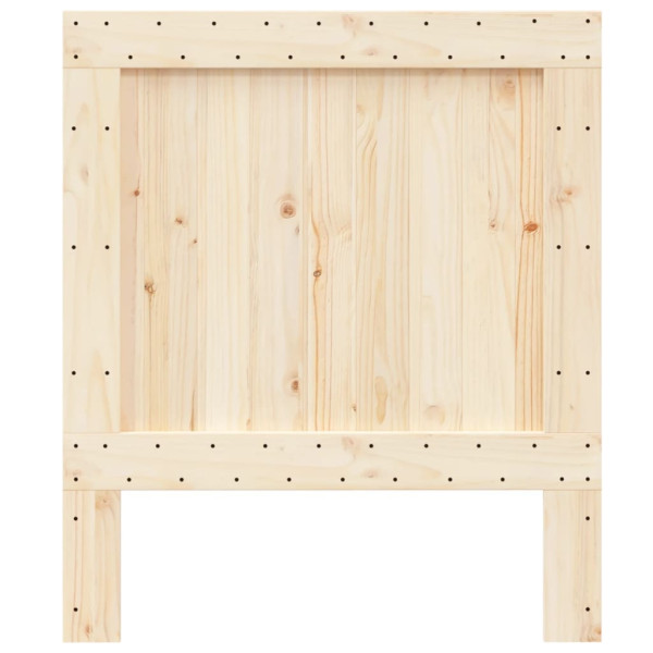 Cabecero de madera maciza de pino 90x104 cm M 3