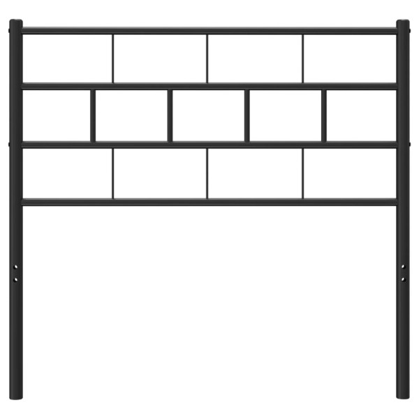 Cabecero de metal negro 100 cm M 3