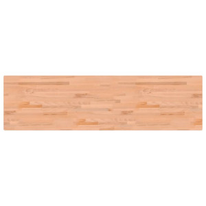 Tablero de banco de trabajo madera maciza de haya 200x55x2.5 cm H