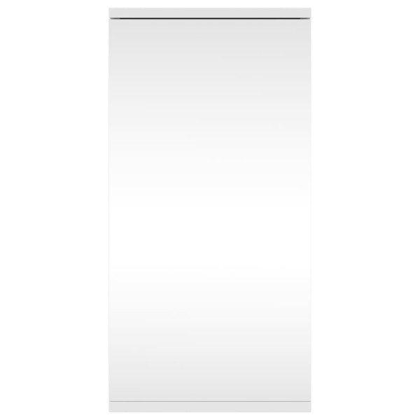 Mueble de baño de esquina con espejo blanco 30x24x60 cm M 3