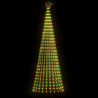 Árvore de Natal cone de luz 688 LEDs coloridos 300 cm 3