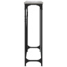 Mesa consola madera de ingeniería gris Sonoma 102x22.5x75 cm 5