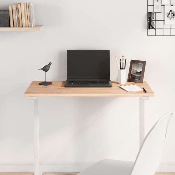 Tablero rectangular de madera maciza de haya 80x40x1.5 cm D