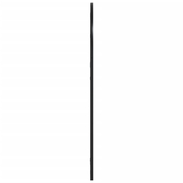 Espelho de parede arqueado 60x90 cm ferro preto M 4