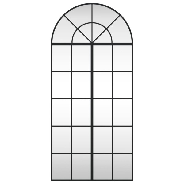 Espejo de pared arco de hierro negro 60x130 cm M 3