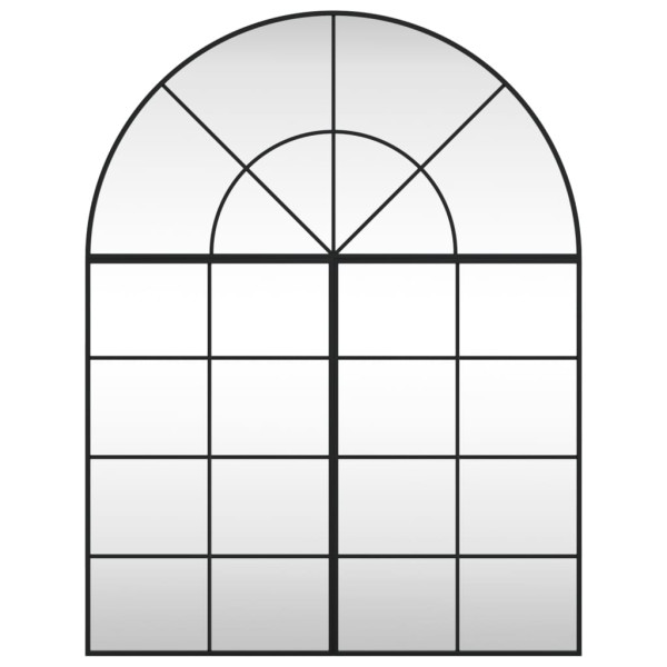 Espejo de pared arco de hierro negro 100x130 cm M 3