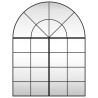 Espejo de pared arco de hierro negro 100x130 cm 3