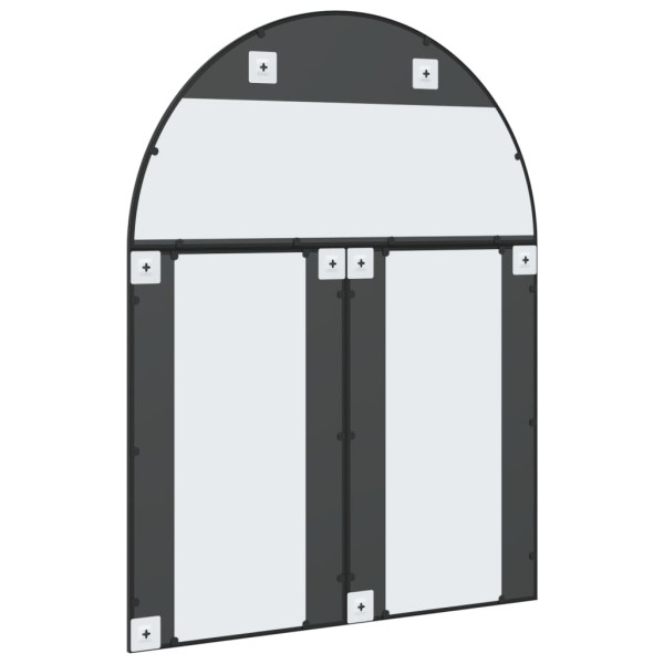 Espejo de pared arco de hierro negro 100x130 cm M 5