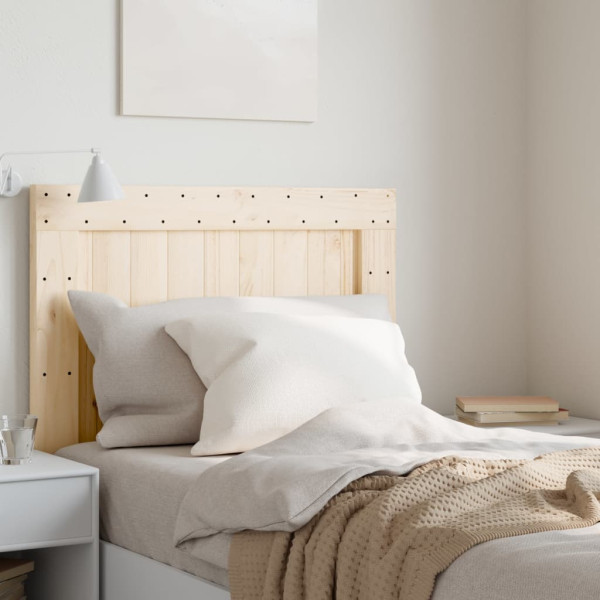 Cabecero de cama madera maciza de pino 80x104 cm D