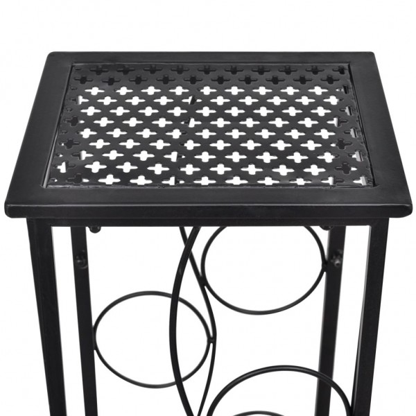 Garrafeira de metal. suporte para 8 garrafas de vinho M 4