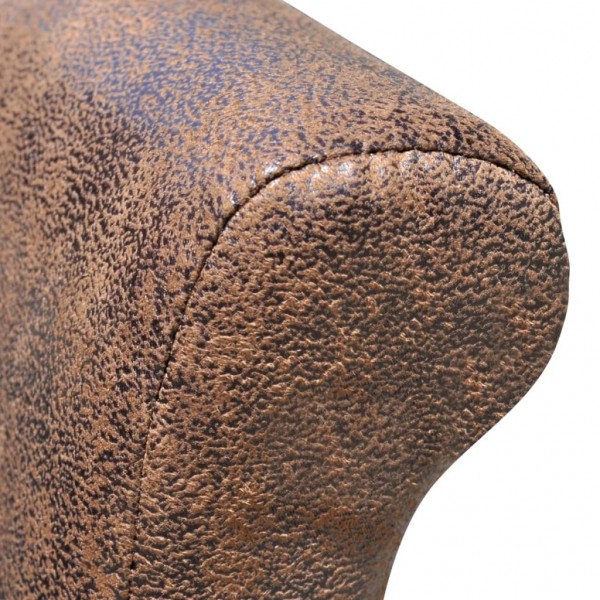 Sillas de comedor 2 unidades de color marrón M 5