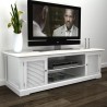 Mueble para TV de madera blanco 1