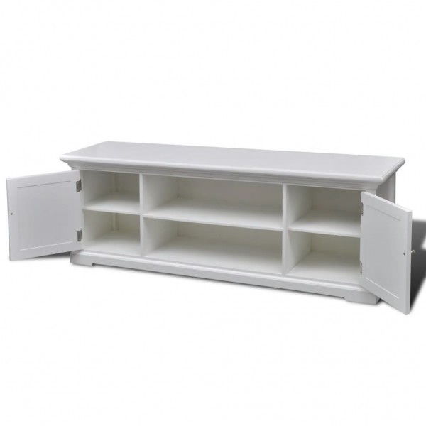 Mueble para TV de madera blanco M 4