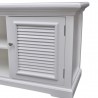 Mueble para TV de madera blanco 5
