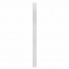 Biombo divisor bambú blanco 250x165 cm 3
