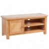 Mobiliário para televisão madeira maciça carvalho 103x36x46 cm 1