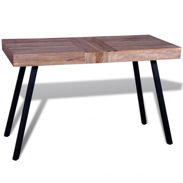 Mesa de salón de madera de teca reciclada M 3