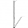 Pernas de mesa ajustáveis ​​em altura. 4pcs. cromado. 1100 mm 2