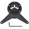 Pernas de mesa ajustáveis ​​em altura. 4 pcs. 1100 mm. preto 4