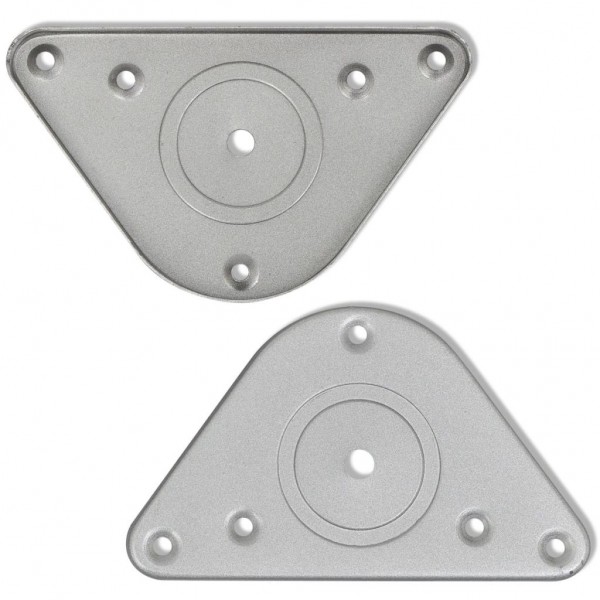 Pernas de mesa ajustáveis ​​em altura. 4pcs. cromado. 1100 mm M 4