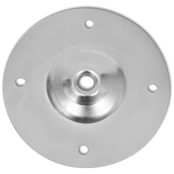 Patas de mesa telescópicas  2 unidades cromo 710 mm-1100 mm M 5