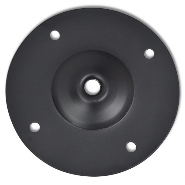 2x Patas de mesa telescópicas negro 710 mm-1100 mm M 5