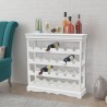 Mueble botellero Abreu blanco 1