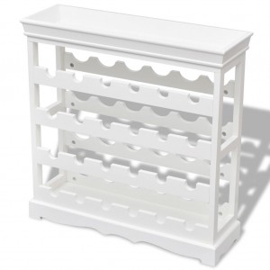 Mueble botellero Abreu blanco H