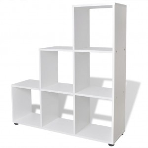 Estante escada/prateleira 107 cm branco H