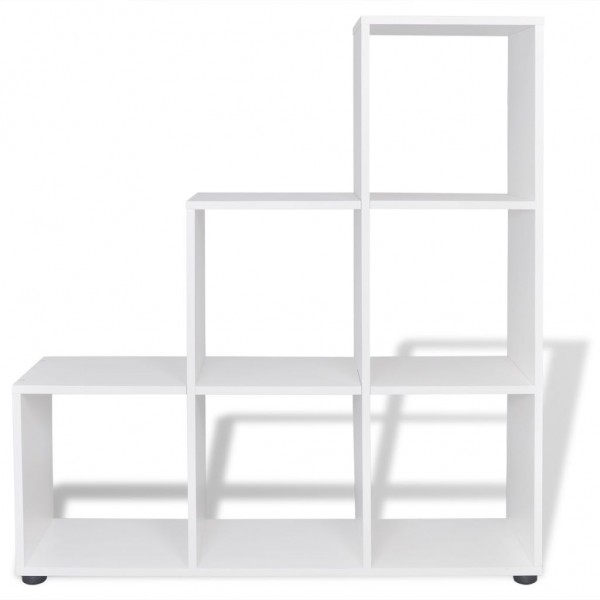Estante escada/prateleira 107 cm branco M 3