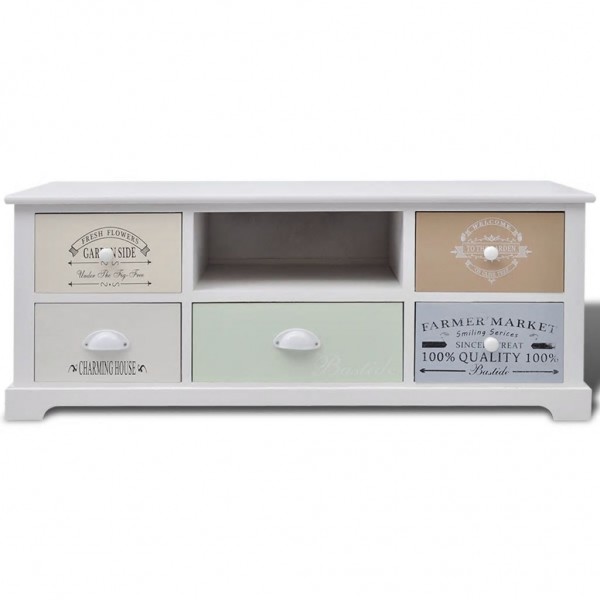 Mueble para la TV de estilo francés de madera D