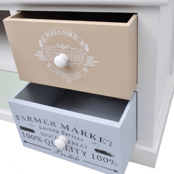 Mueble para la TV de estilo francés de madera M 3