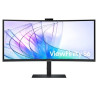 Monitor Profesional SAMSUNG ViewFinity S6 34" UWQHD S34C652VAU curvo negro 1
