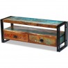 Mueble para la TV de madera maciza reciclada 1