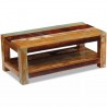 Mesa de centro 90x45x35 cm madeira reciclada maciça 4