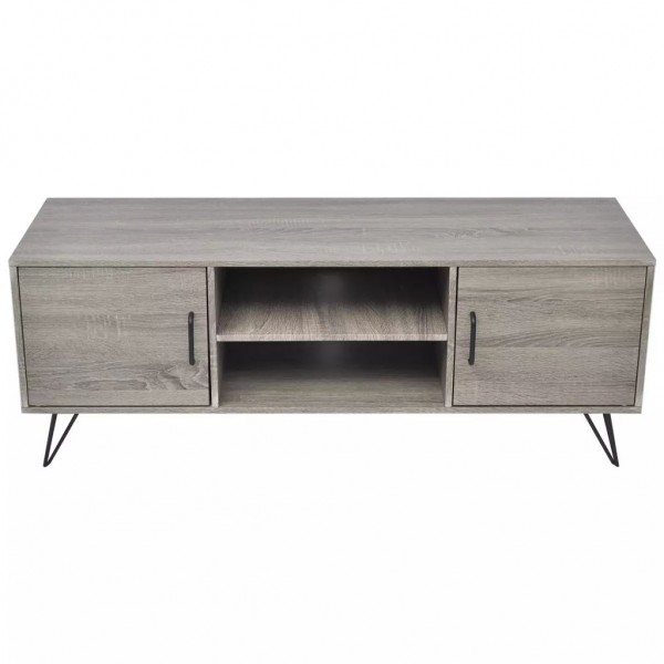 Mueble para la televisión 120x40x45 cm gris M 4