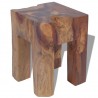 Taburete de madera de teca maciza 1